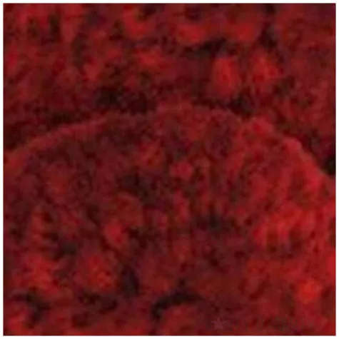 pompony pluszowe wloczkowe ciemne czerwone titanum 30 mm 6 szt