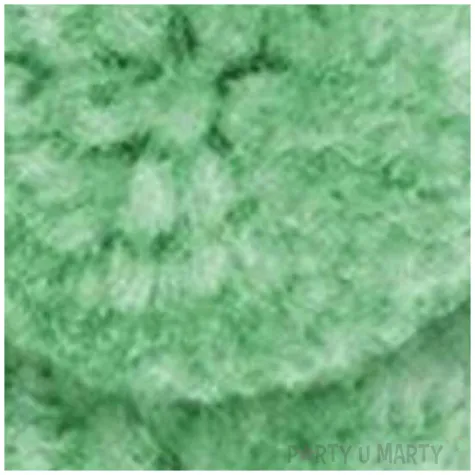 pompony pluszowe wloczkowe pastelowe mietowe titanum 30 mm 6 szt