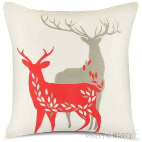 poszewka na poduszke renifery polar godan 40 x 40 cm