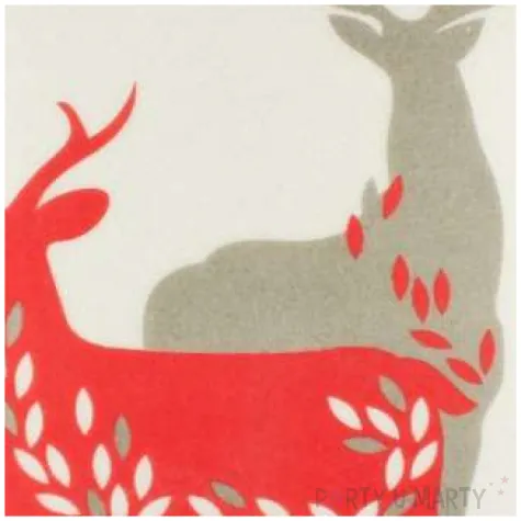 poszewka na poduszke renifery polar godan 40 x 40 cm