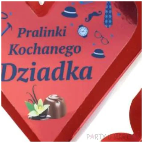 pralinki serce pralinki dziadka giftmania