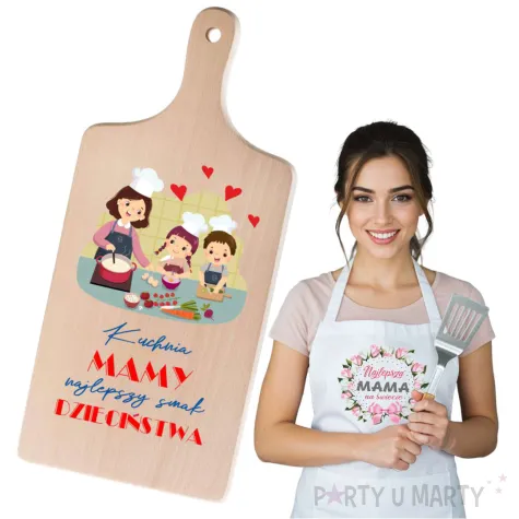 prezent deska drukowana dzien matki kuchnia mamy najleszy smak dziecinstwa