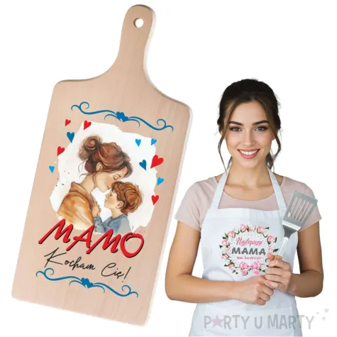 prezent deska drukowana na dzien matki mamo kocham cie