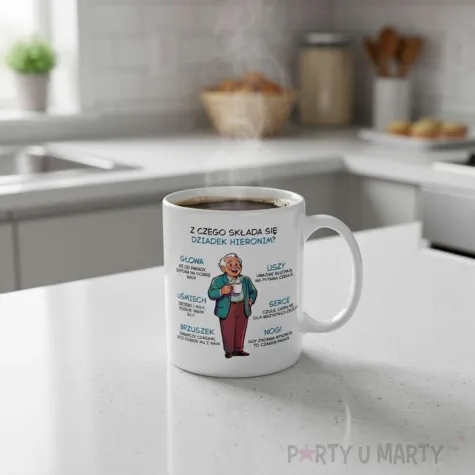 prezent na dzien dziadka urodziny kubek personalizowany dowolne imie wybierz wzor 330 ml