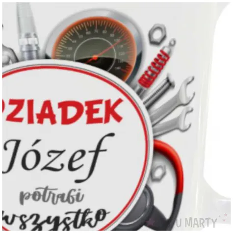 prezent na dzien dziadka urodziny kubek personalizowany dziadek potrafi imie 330 ml