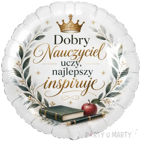 prezent na dzien edukacji zakonczenie roku szkolnego dla nauczyciela balon foliowy chemia 18