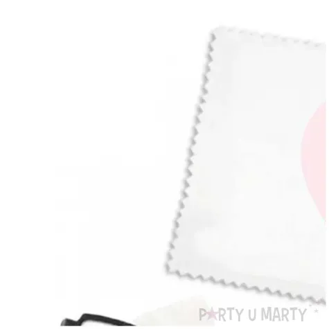 prezent na dzien matki sciereczka z mikrofibry do czyszczenia okularow mama w serduszkach