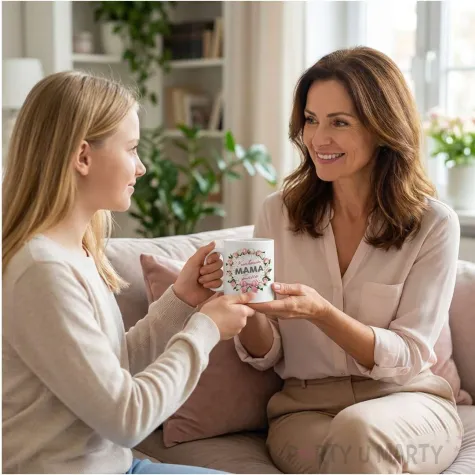 prezent na dzien matki urodziny kubek personalizowany kochana mama imie 330 ml