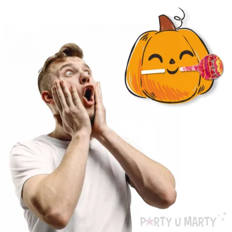 prezent na halloween dzien dyni dekoracje na lizaki dynie upominek 5 szt