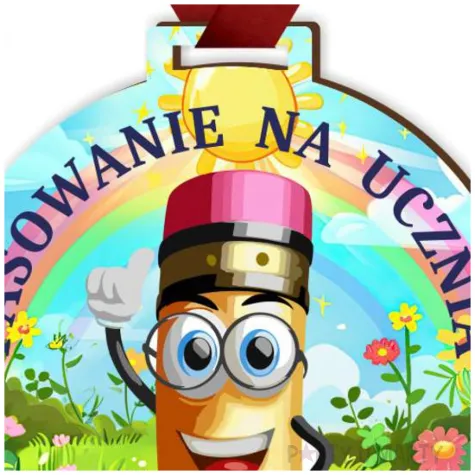 prezent na rozpoczecie roku szkolnego medal witaj szkolo pasowanie na ucznia upominek pamiatka