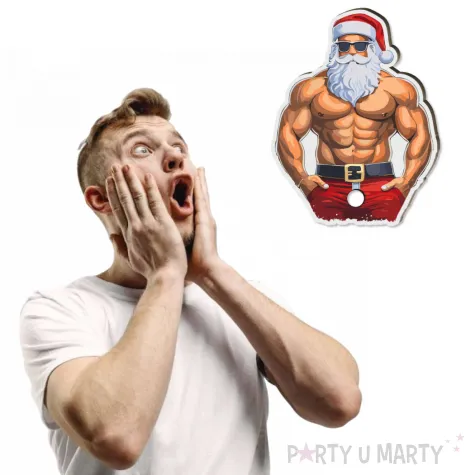 prezent na swieta boze narodzenie mikolajki karnet na banknot bon podarunkowy napakowany mikolaj