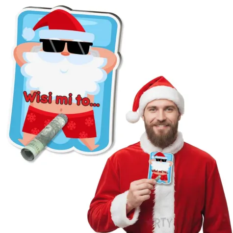 prezent na swieta boze narodzenie mikolajki karnet na banknot bon podarunkowy wisi mi to