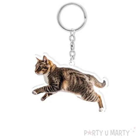 prezent na urodziny brelok do kluczy kotek zabawny gadzet