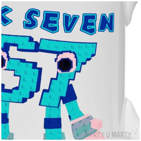 prezent na urodziny dla gracza kubek ceramiczny brainrot six seven bialy 330 ml