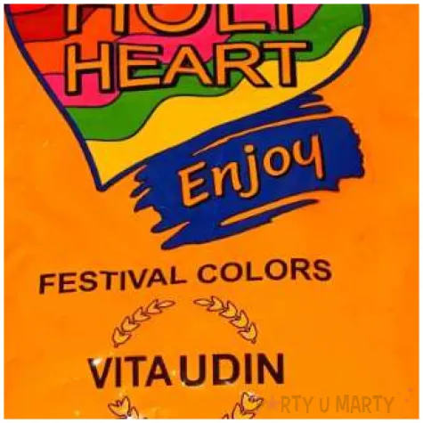 proszek holi heart pomaranczowy godan 120 g