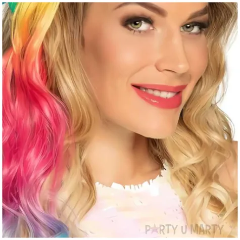 przypinka pasemka kokardka teczowa boland