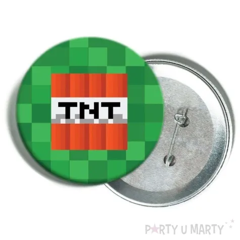 przypinka piksele blok tnt congee 56 mm