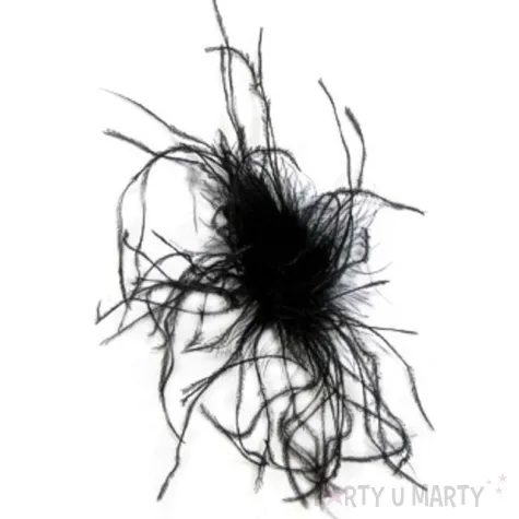 przypinka piorka czarne godan 10 szt