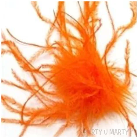 przypinka piorka pomaranczowe godan 10 szt