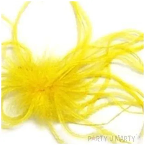 przypinka piorka zolta godan 10 szt