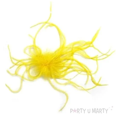 przypinka piorka zolta godan 10 szt