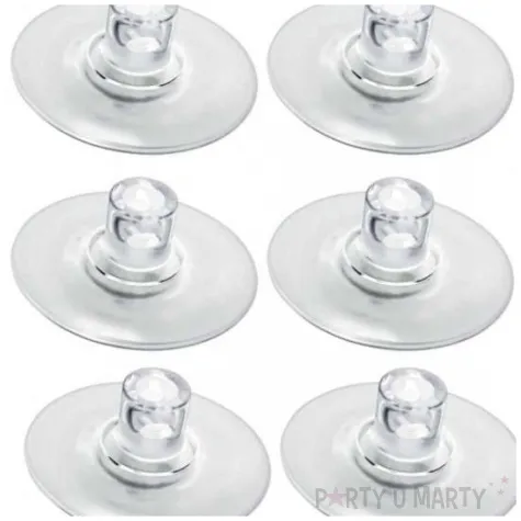 przyssawki z otworem deco mariage 6 cm 10 szt
