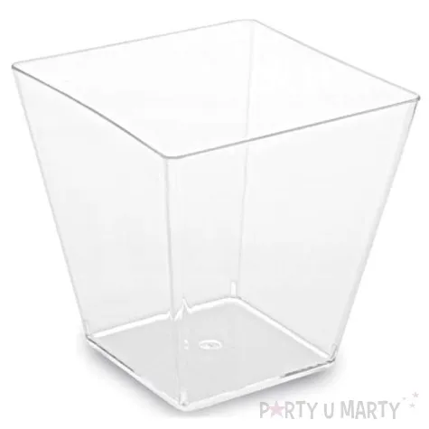 pucharek na przekaski kwadrat mini artplast 120 ml 24 szt