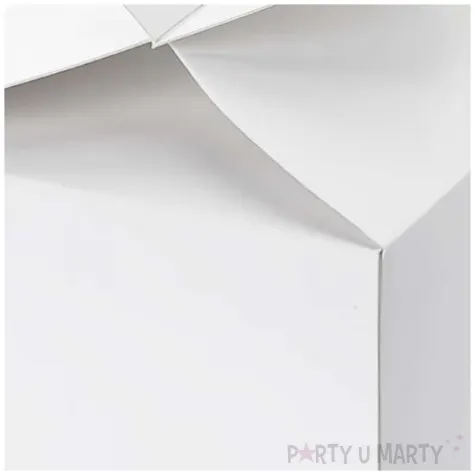 pudeleczka dla gosci serce bialy partydeco 10 szt