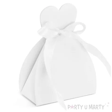 pudeleczka dla gosci suknia panny mlodej 10 szt