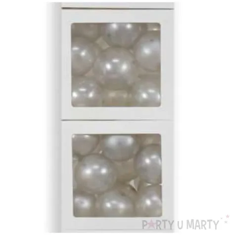 pudelka na balony bez napisow biale godan 4 szt