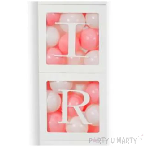 pudelka na balony girl biale godan 4 szt