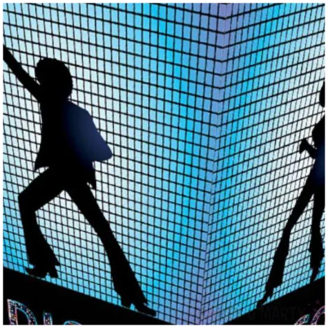 pudelka na popcorn disco party tancerze congee 6 szt