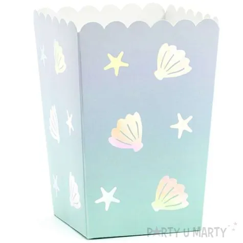 pudelka na popcorn narwal mix partydeco 6 szt