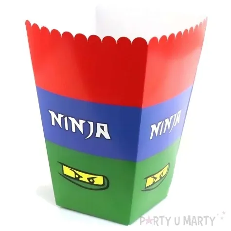 pudelka na popcorn ninja congee 6 szt
