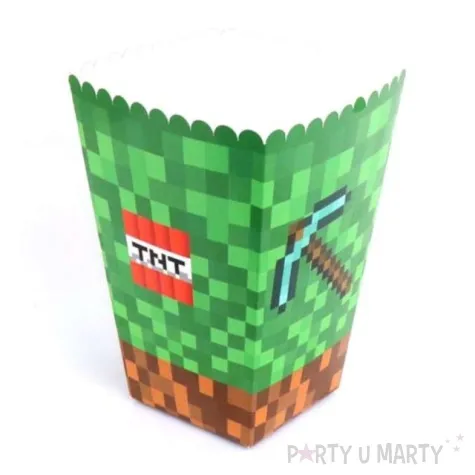 pudelka na popcorn piksel congee 6 szt