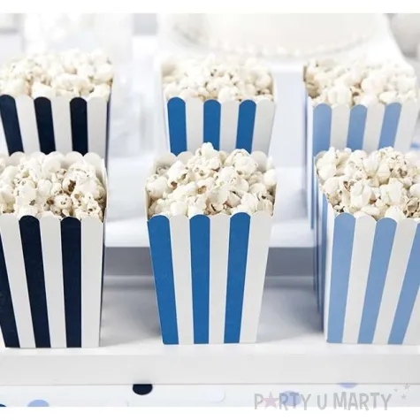 pudelka na popcorn samolocik 6 szt