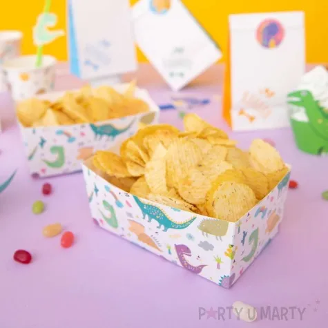 pudelka na przekaski dinozaury partypal 3 szt