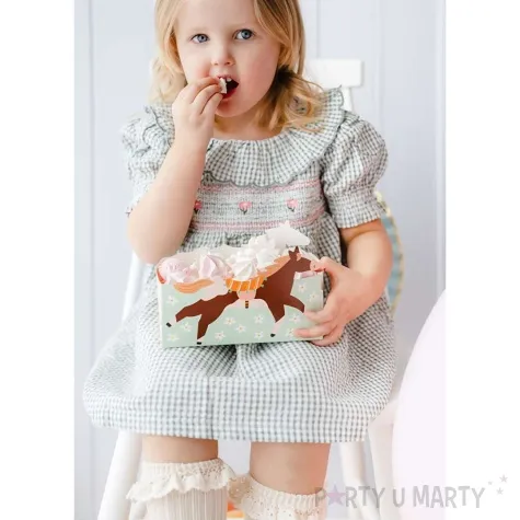 pudelka na przekaski konie partydeco 3 szt