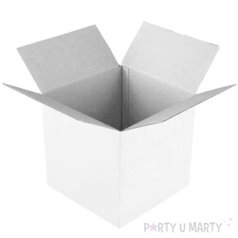 pudelko na balony suprise prezent biale godan 50 cm