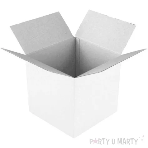 pudelko na balony suprise prezent biale godan 65 cm