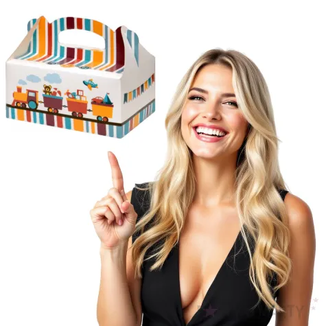 pudelko na ciasto ciuchcia fsopakowania 5 szt