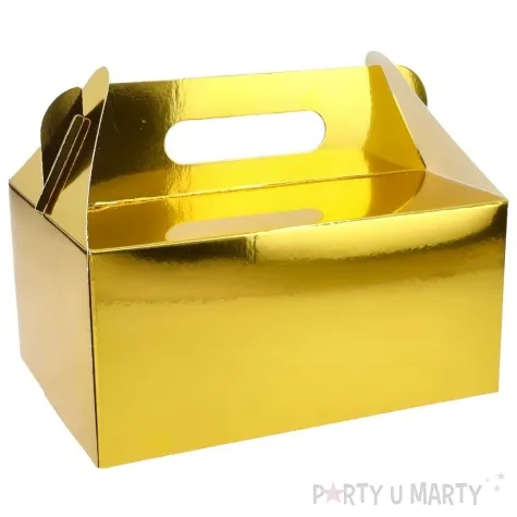 pudelko na ciasto classic zloty czakos 5 szt