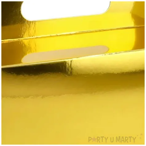 pudelko na ciasto classic zloty czakos 5 szt