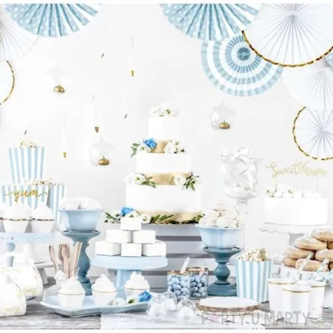 pudelko na ciasto galazki bialy partydeco 10 szt