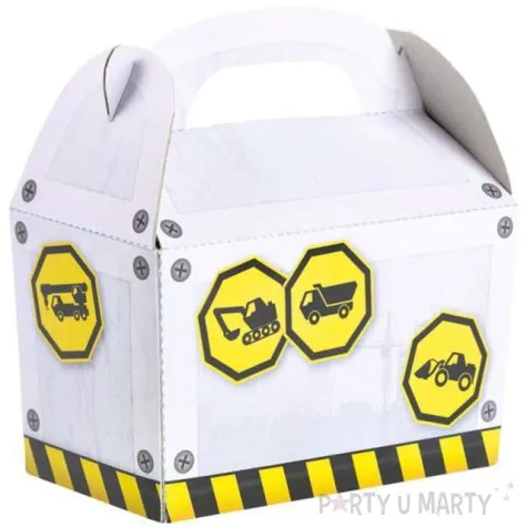 pudelko na ciasto plac budowy amscan 4 szt