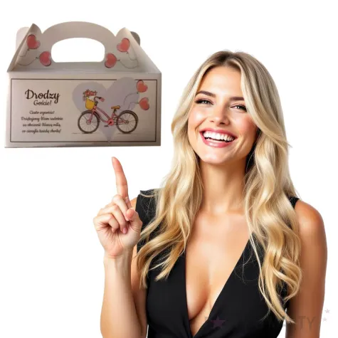 pudelko na ciasto rower fsopakowania 5 szt