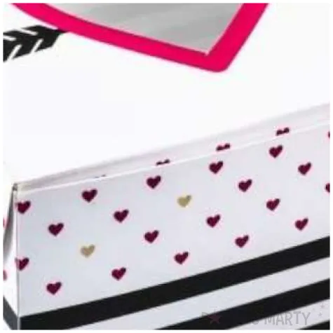 pudelko na ciasto serce everyday love amscan 2 szt