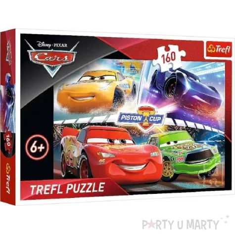 puzzle auta wyscig trefl 160 elementow