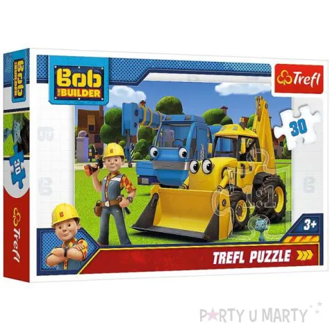 puzzle bob budowniczy trefl 30 elementow