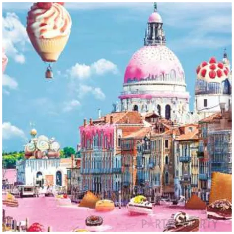 puzzle funny cities slodka wenecja trefl 1000 elementow